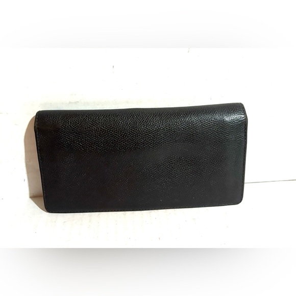 Coach vintage Elegant Black Leather Wallet - Picture 1 of 6